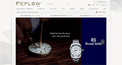 Desktop Screenshot of peplowjewellers.co.uk